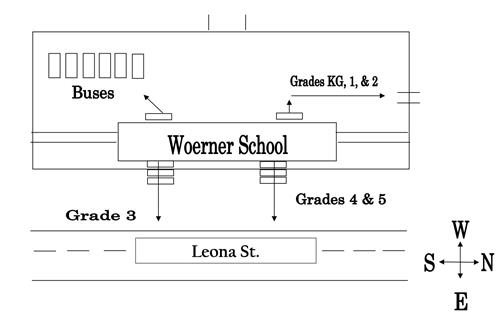 Woerner Dismissal Map